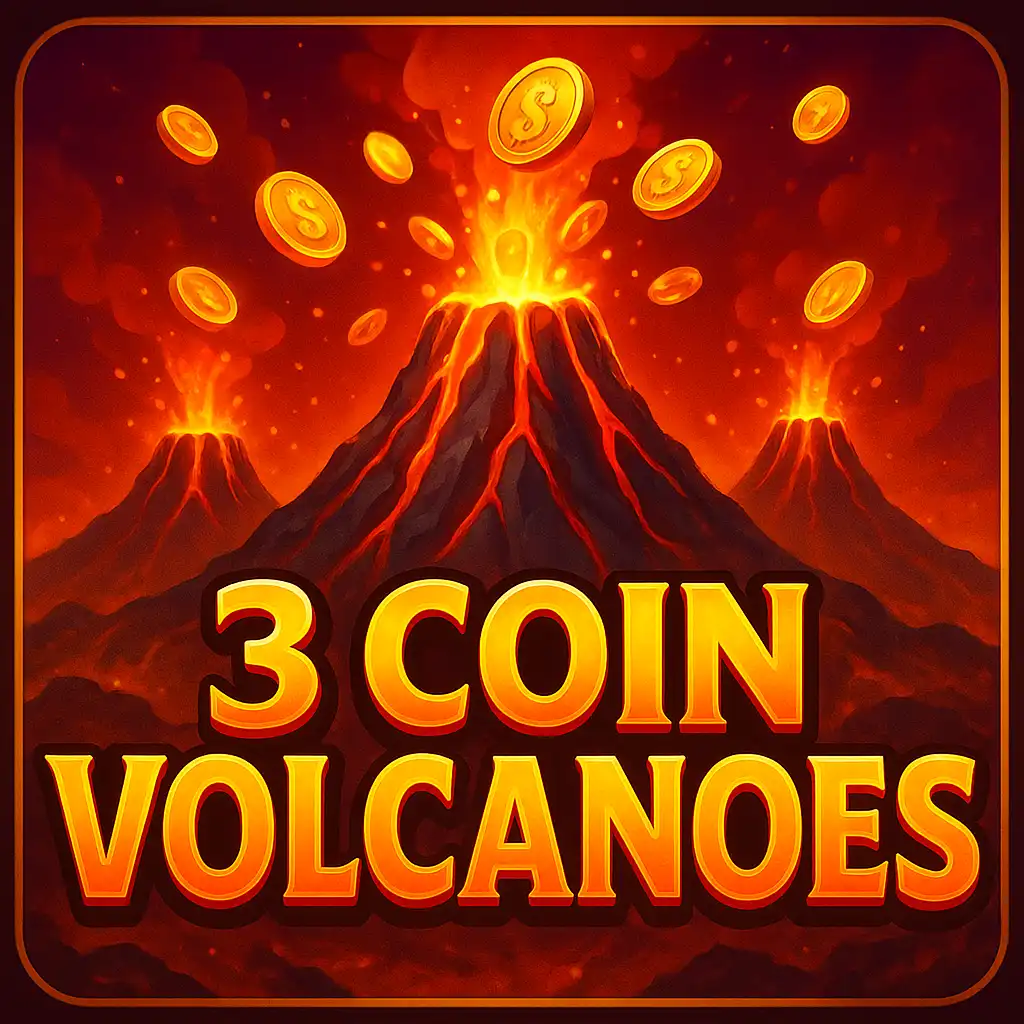 3 Coin Volcanoes